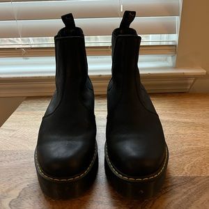 ROMETTY WYOMING LEATHER PLATFORM CHELSEA BOOT